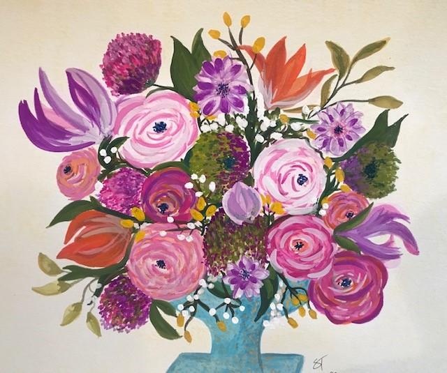 Joyful Bouquet--lesson - student project