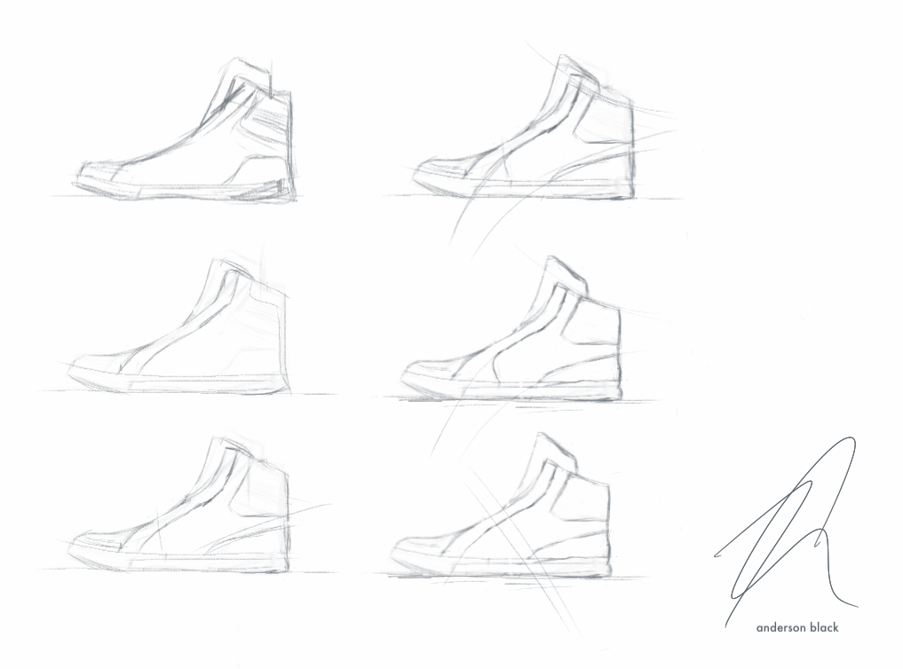 Initial Thumbnail Sketch - student project