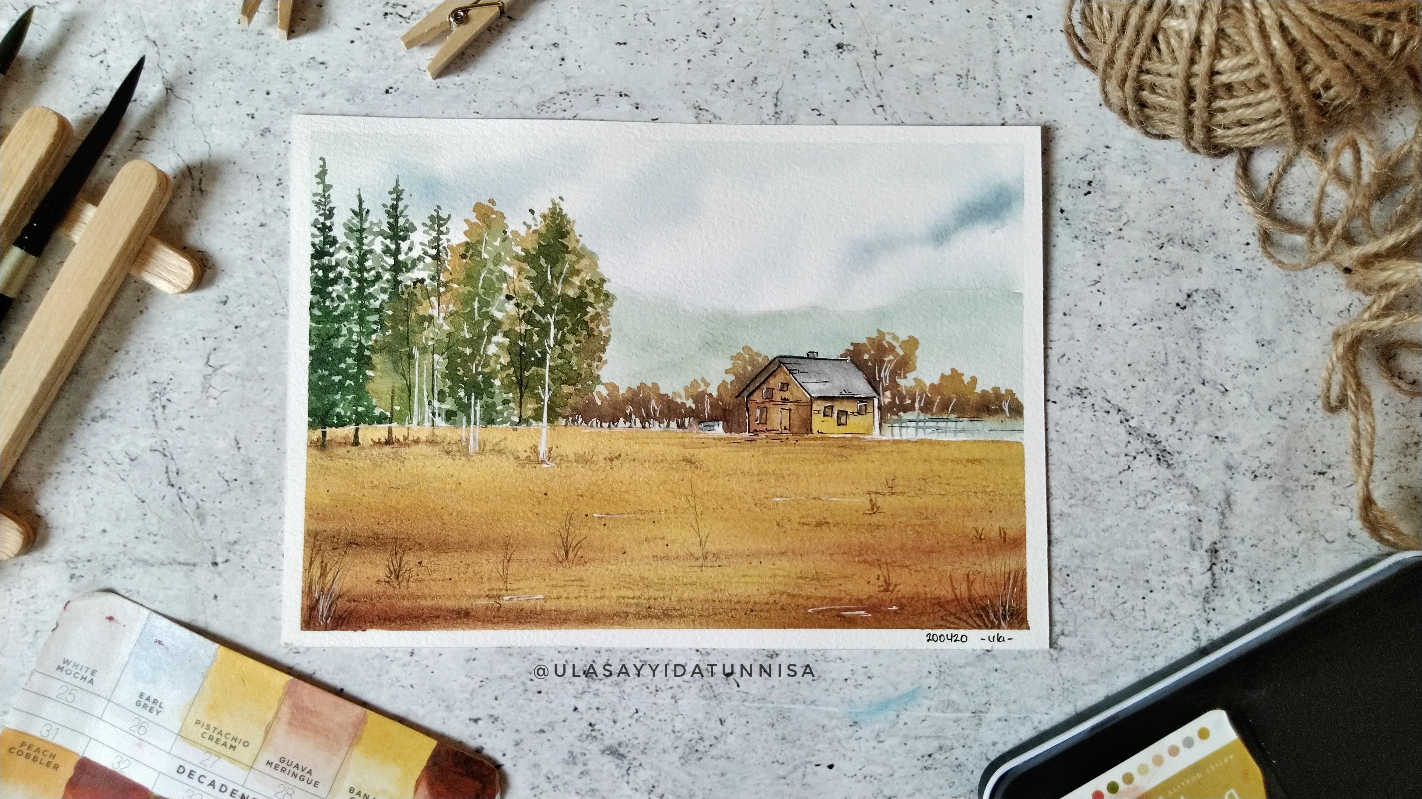 Landscape Class by JowishkaArt - student project