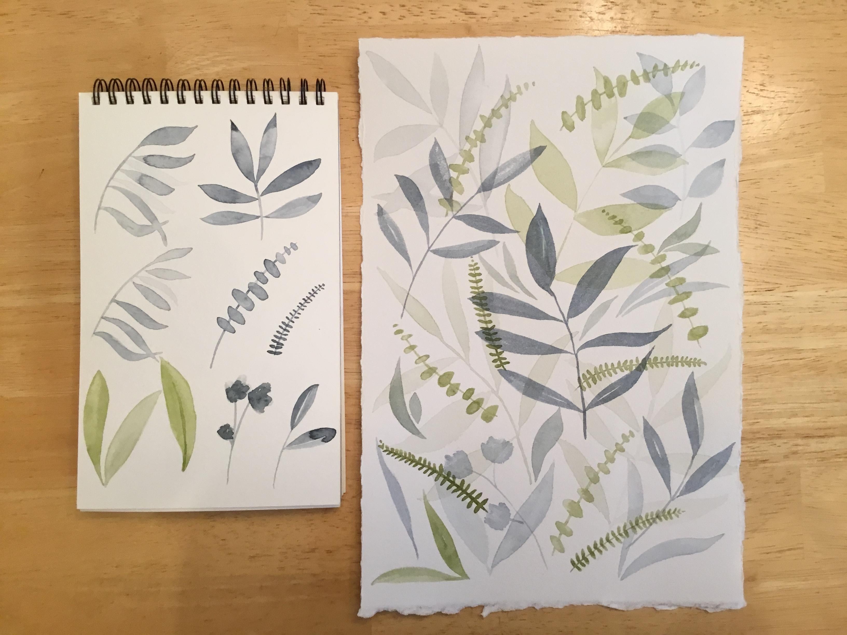 Leaves and layers - student project