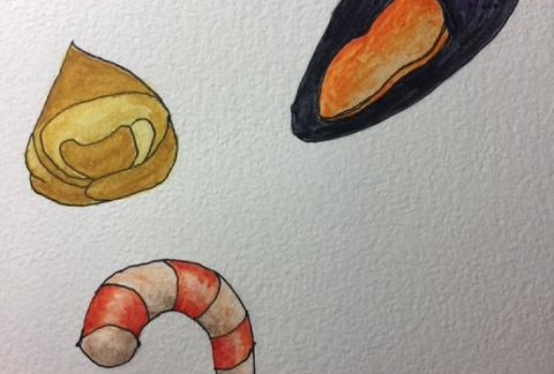 tortelini mussel shrimp