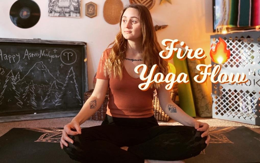 Filming my yoga on iPhone - student project