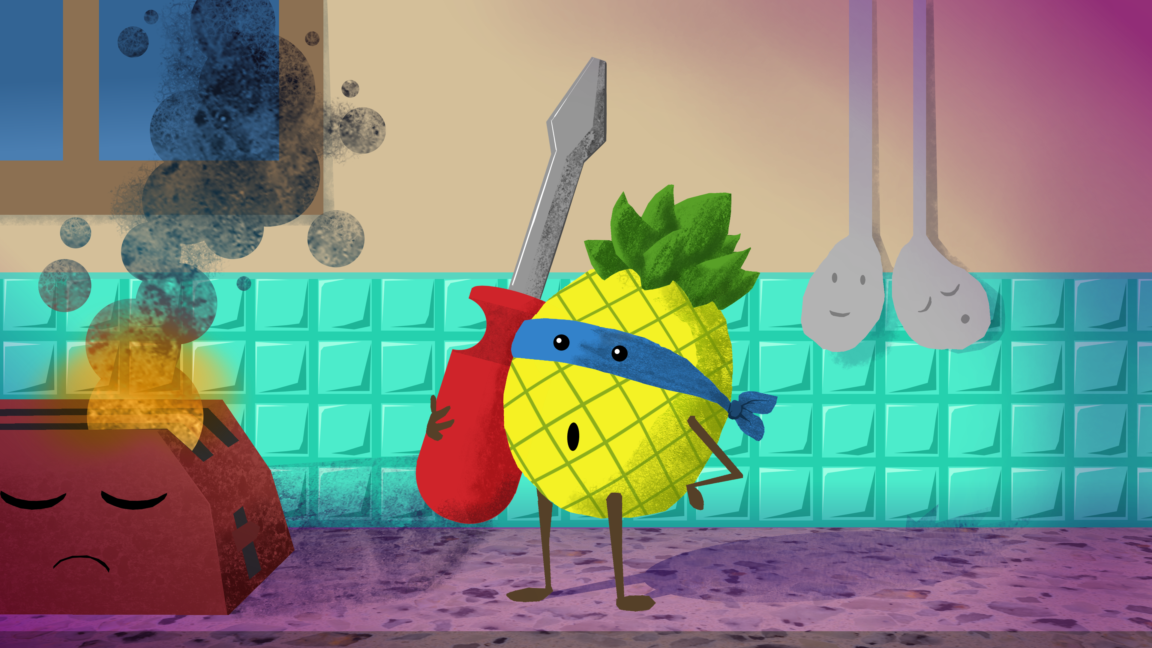 Captain Kitchen - student project
