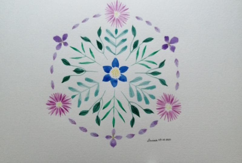 Flower mandala