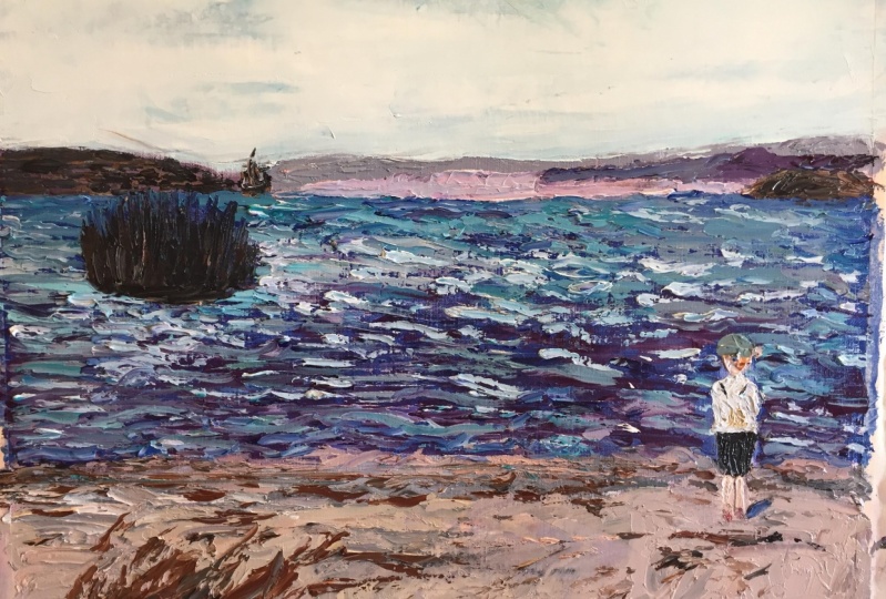 Social Distancing in Palette Knife