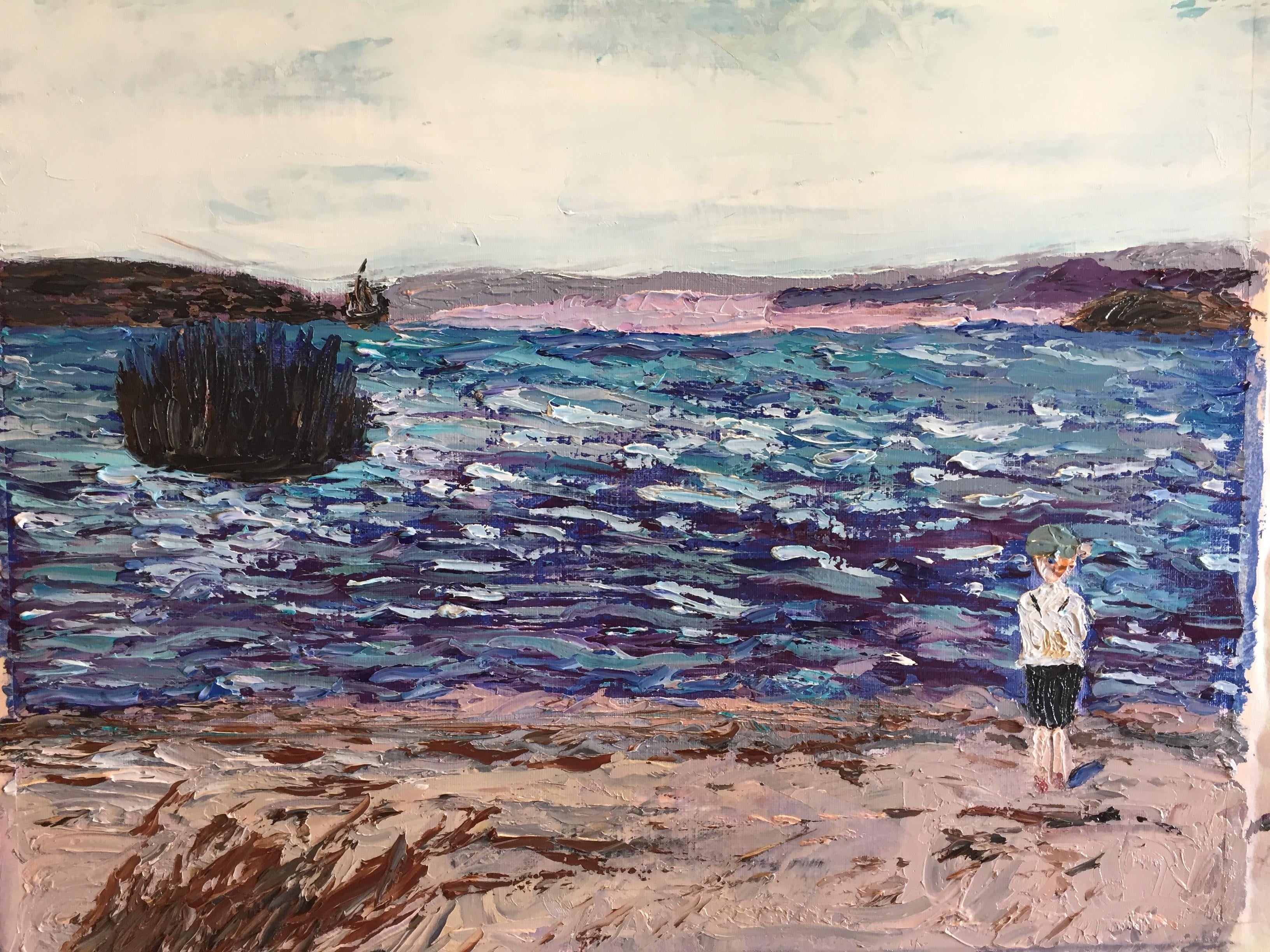 Social Distancing in Palette Knife - student project