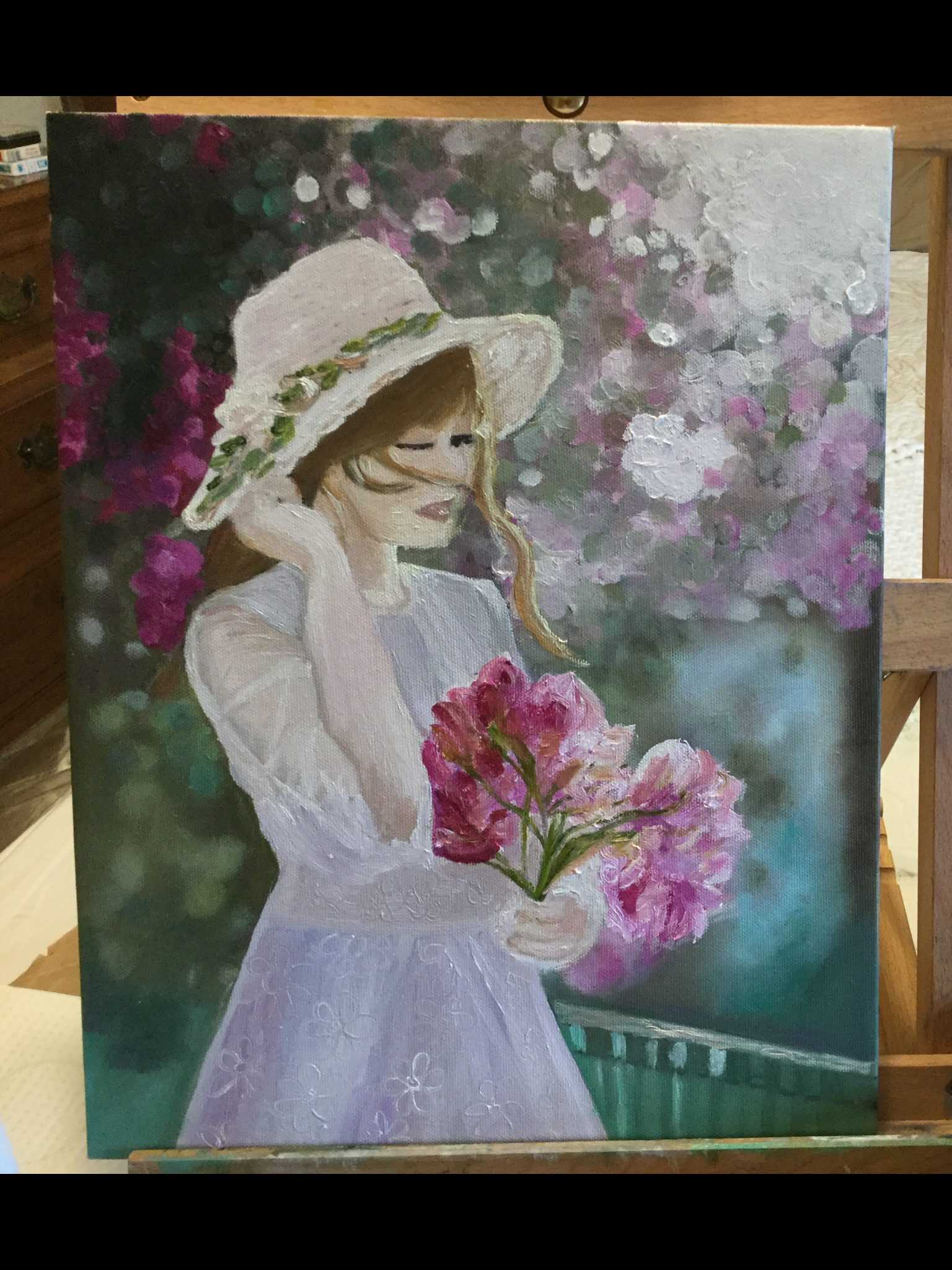 Beginning of a Portrait - student project