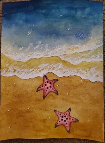 Waves On Shore - student project