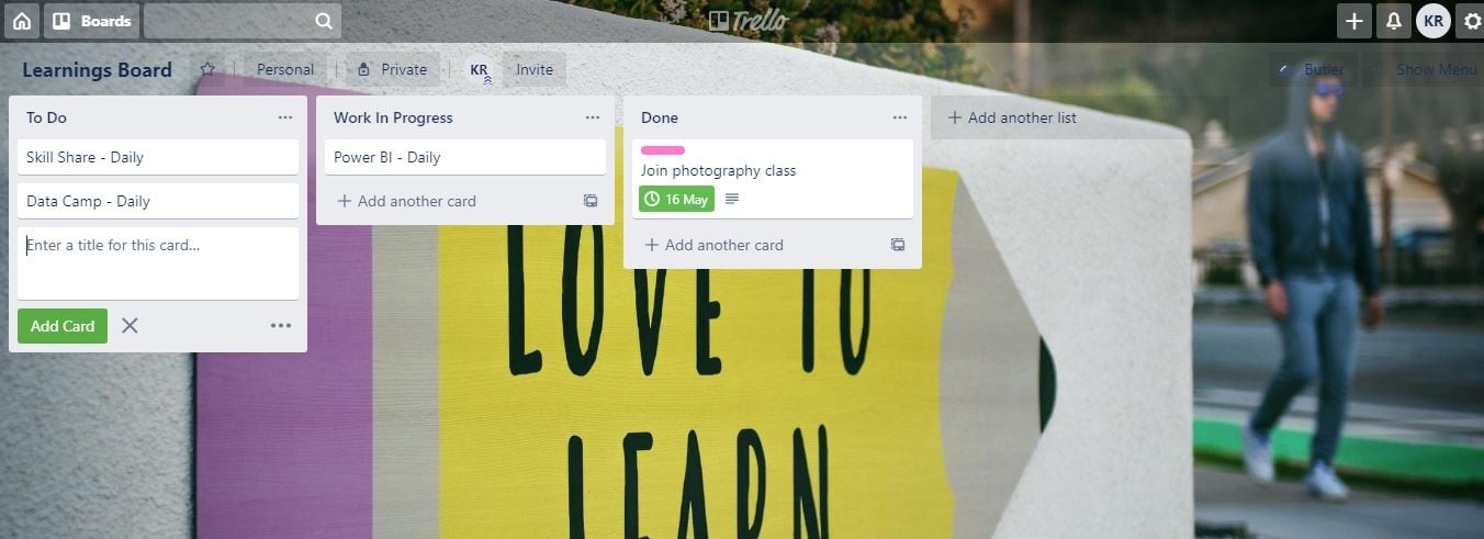 I Love Trello - student project