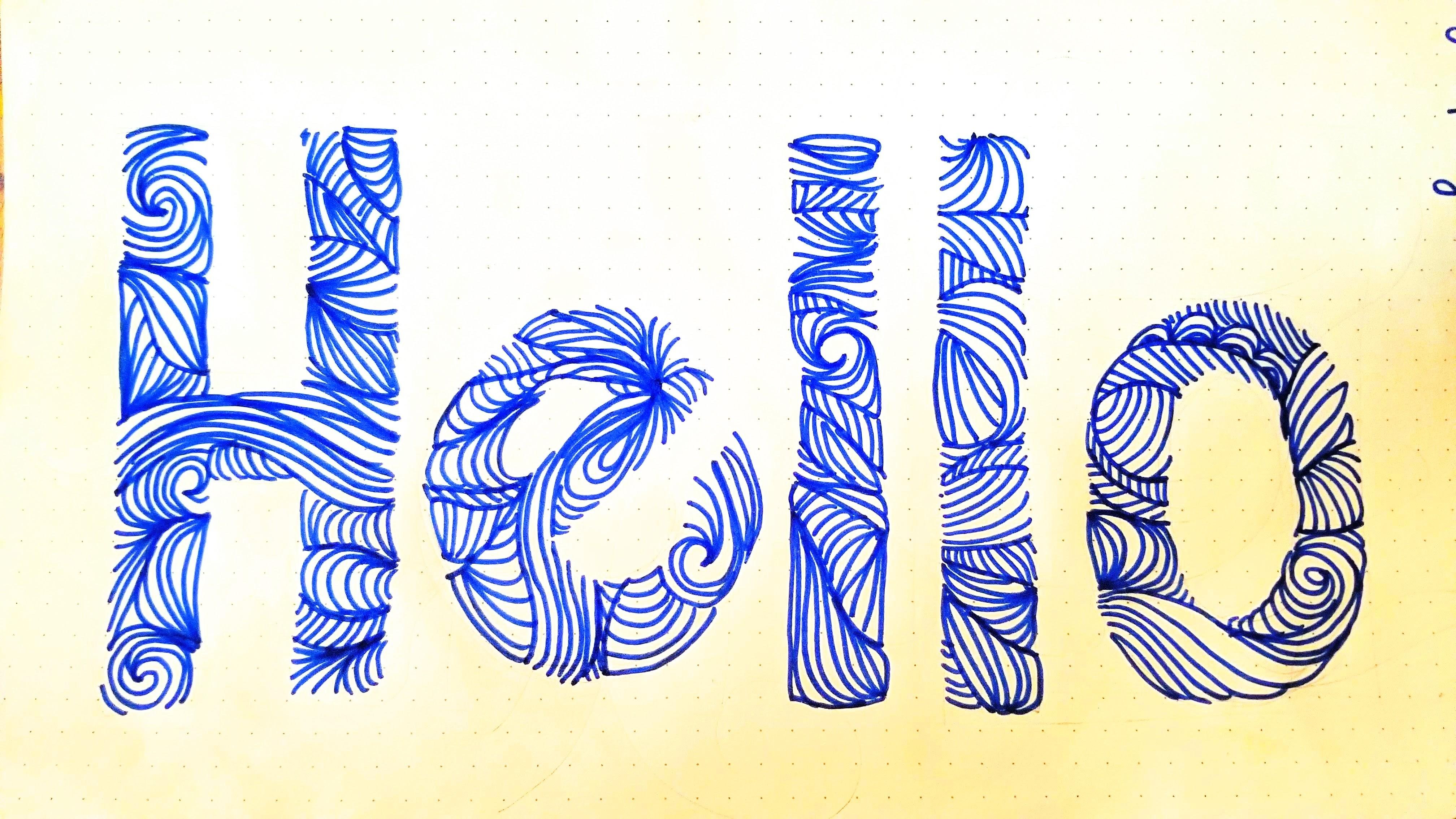 Pen on Paper - student project