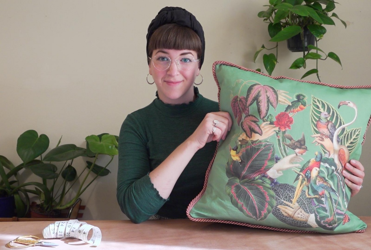 Illustrated Textiles: Class Project Example - student project