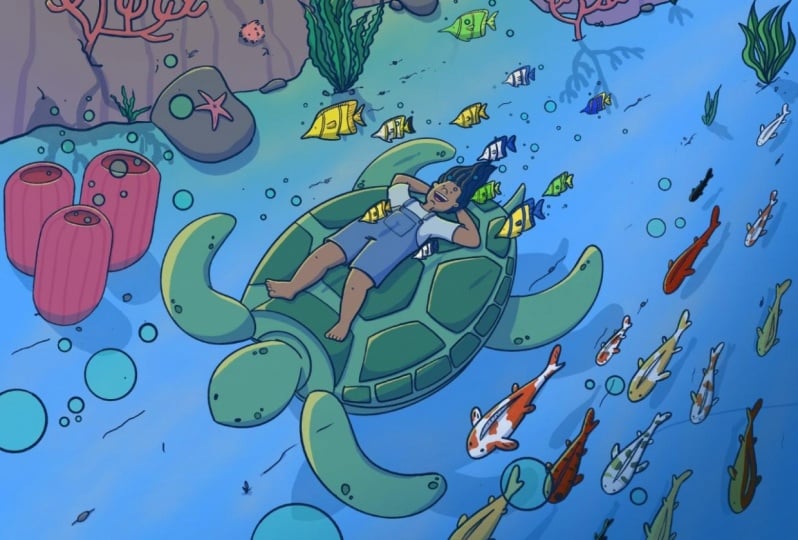 The turtle ride