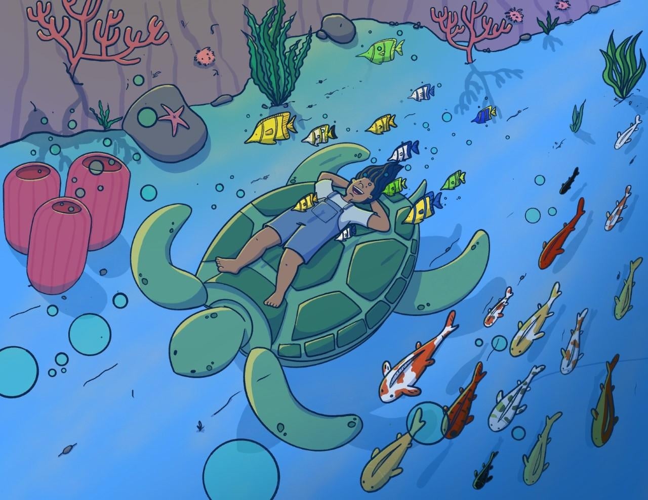 The turtle ride - student project
