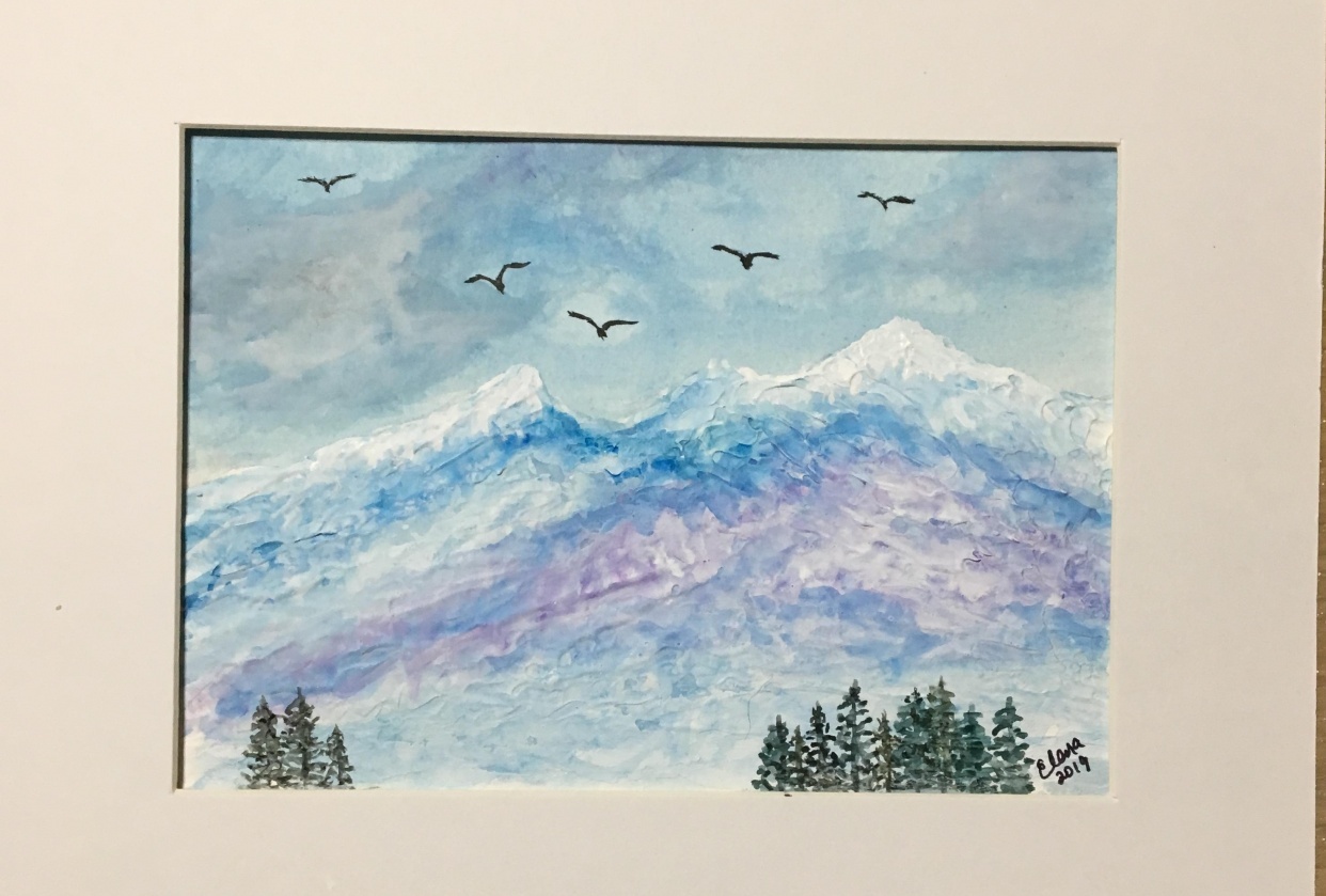 Icy Mountain - student project