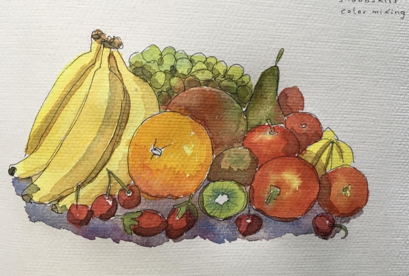 Quick color mixing