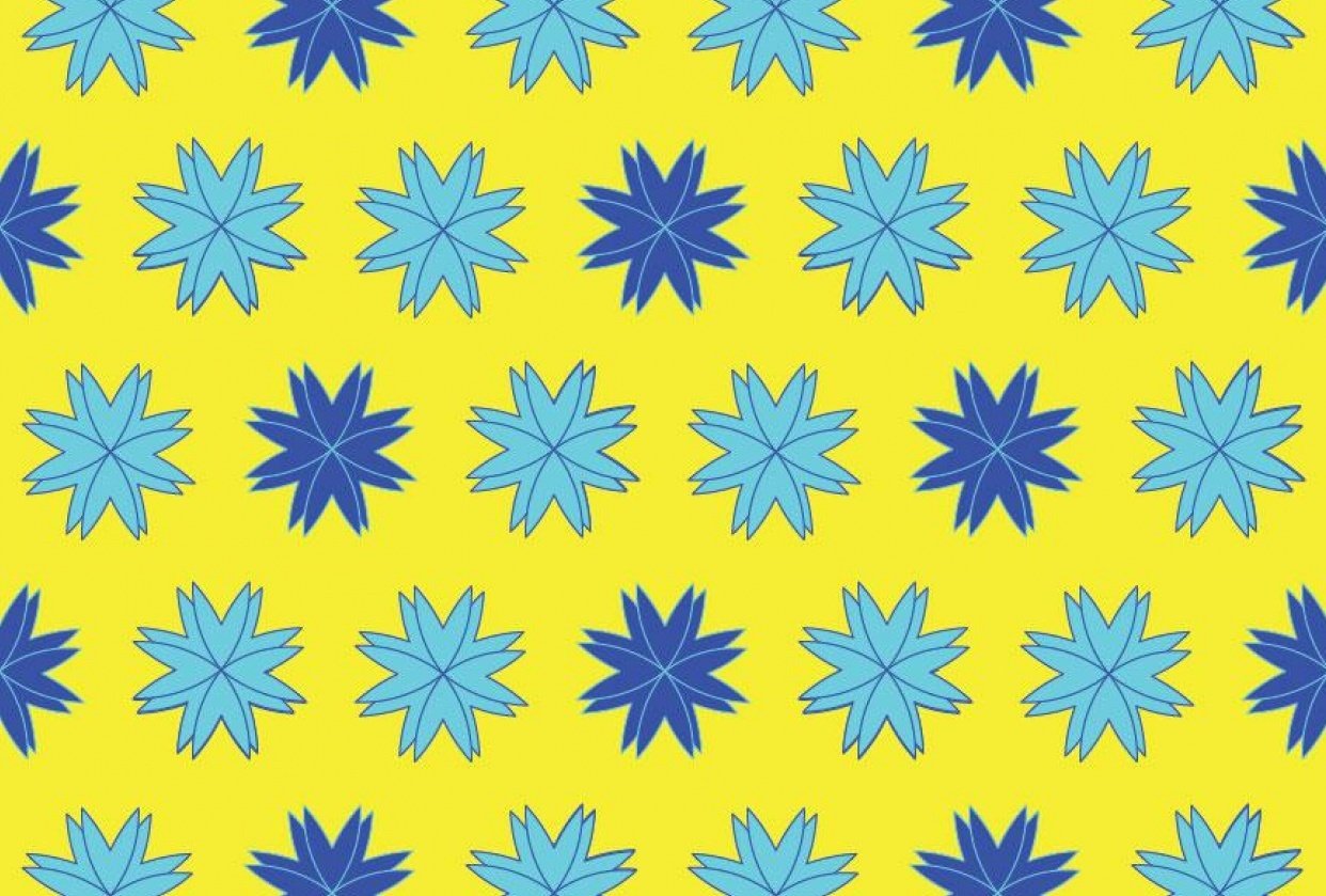 repeatable tile of seamless repeat - student project