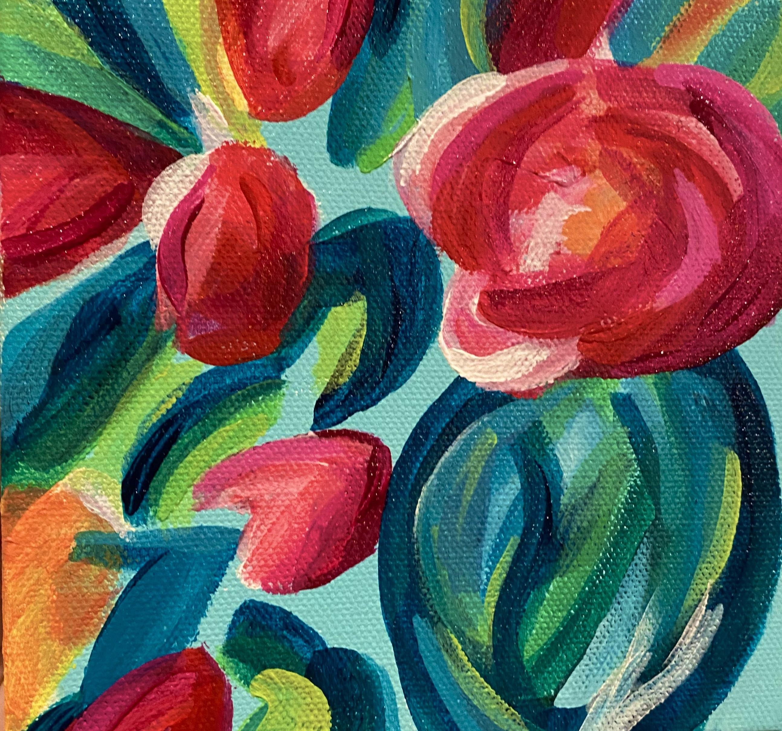 My First Real Painting! - student project