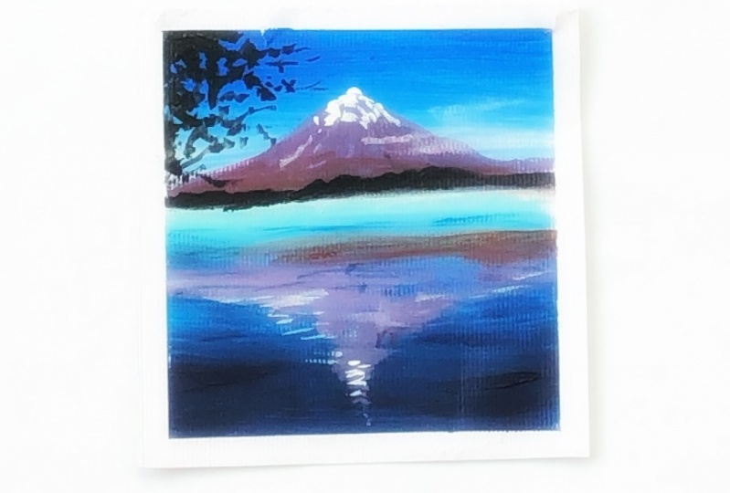 Acrylic painting