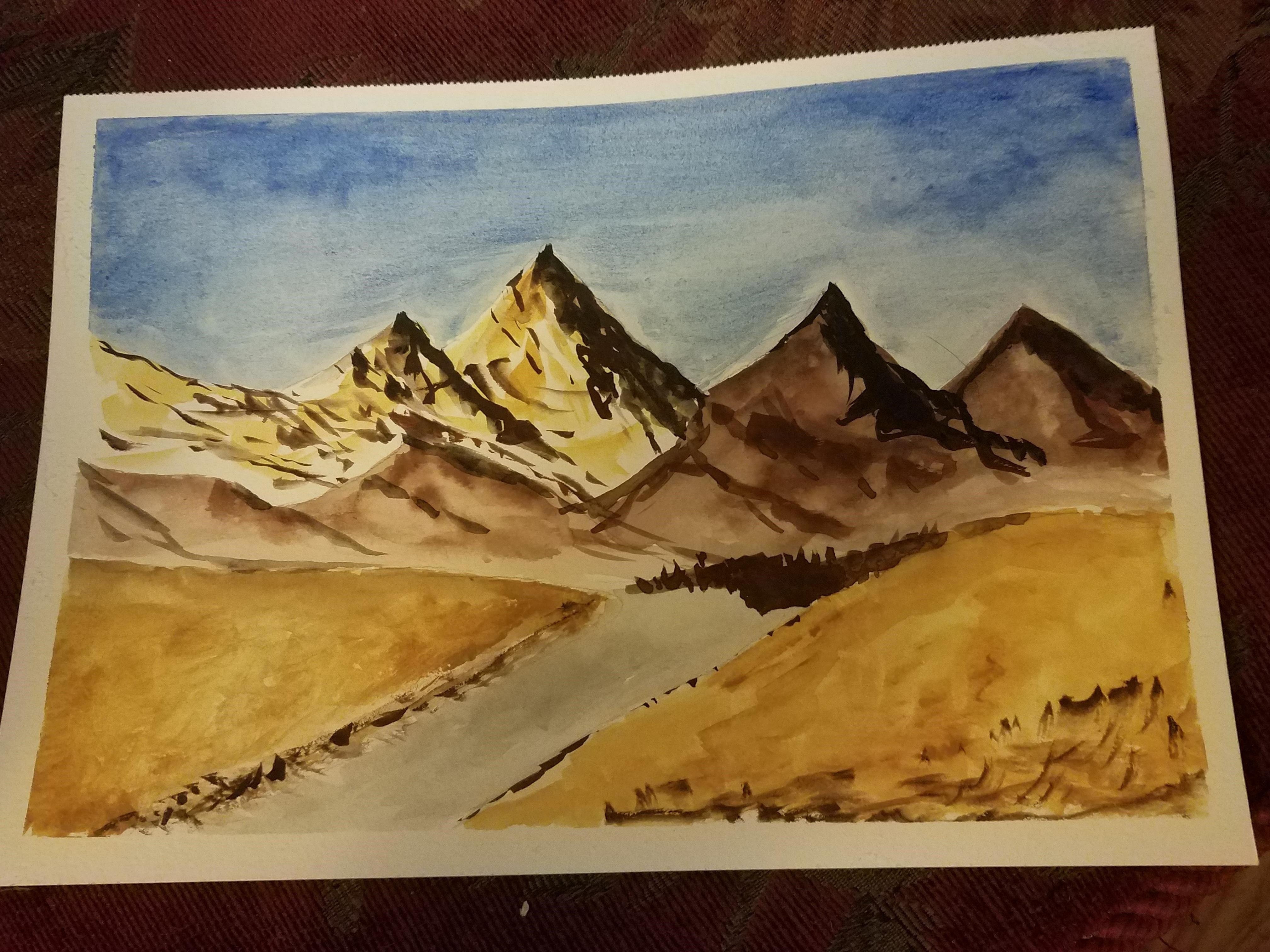 desert - student project