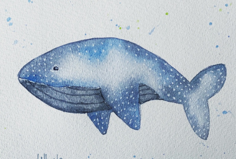 Whimsical Whale Shark