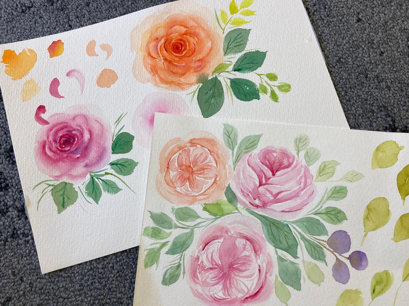 English Rose (Esther Peck) - student project