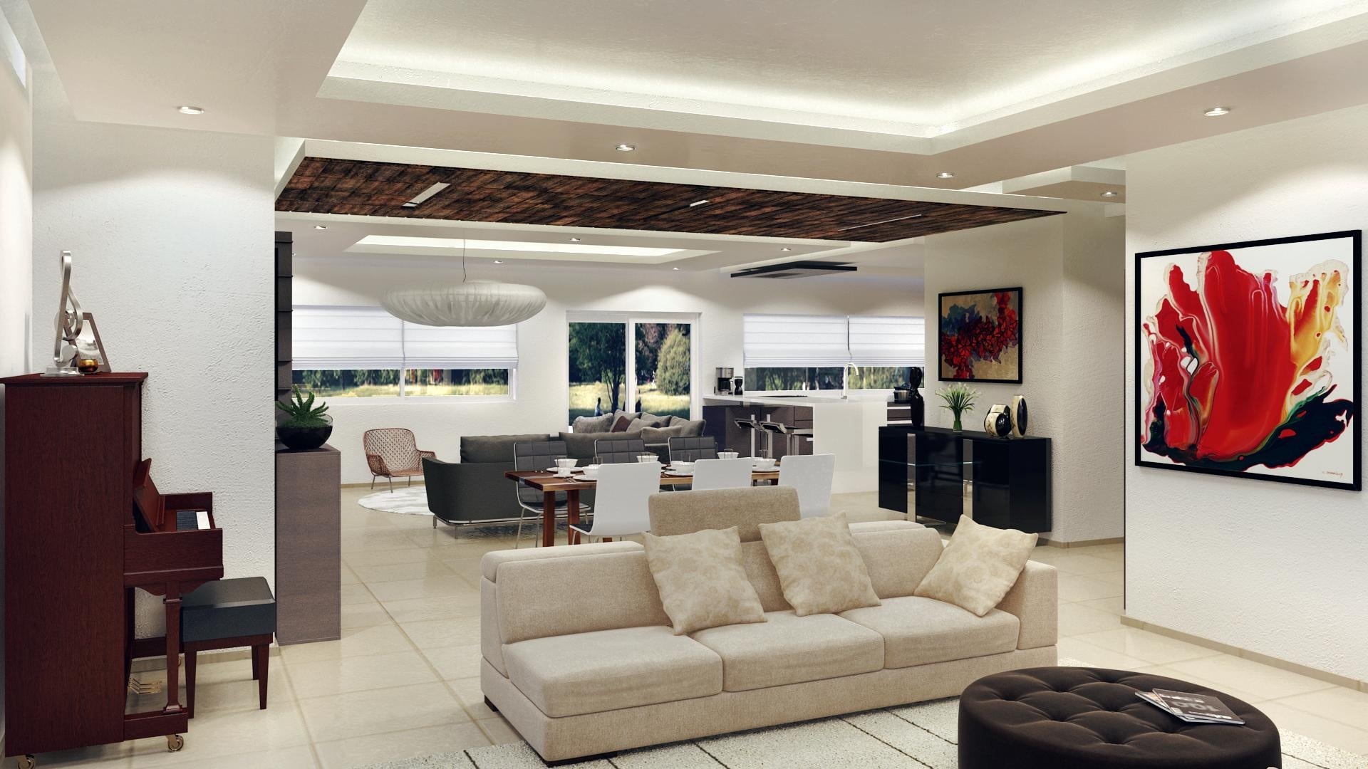 Interior Render - student project