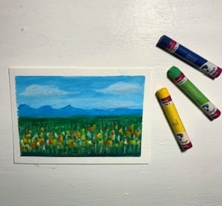 Flower field - student project