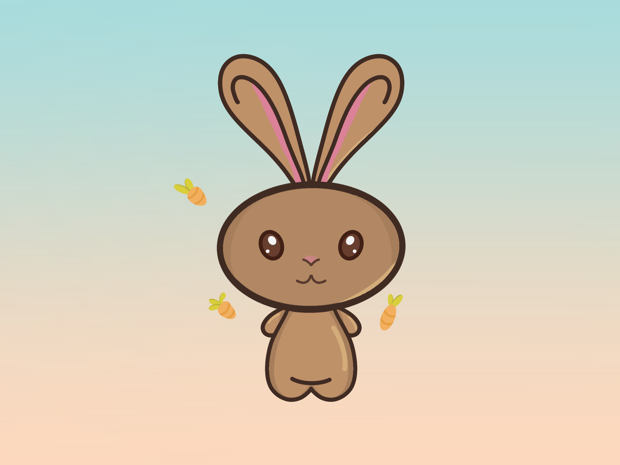 Hazel Bunny - student project