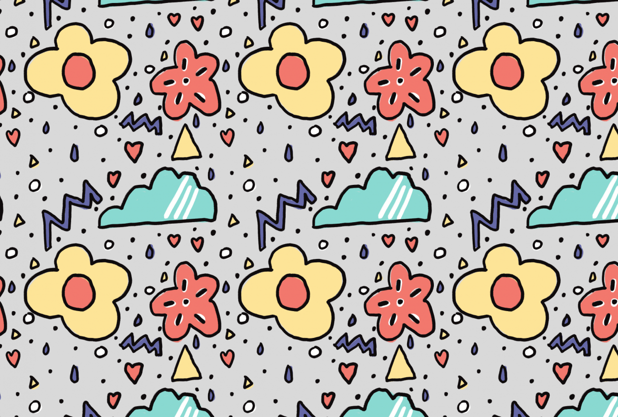 floral clouds - student project