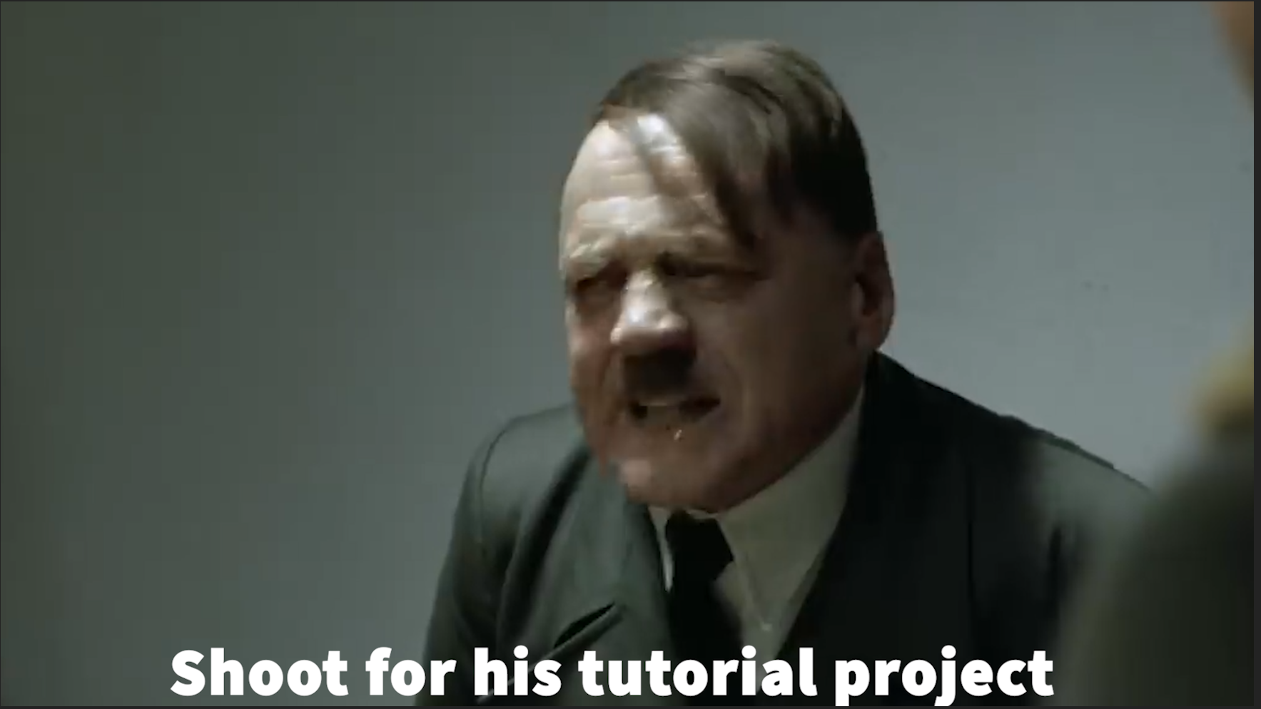 Hitler's walk in the park - student project