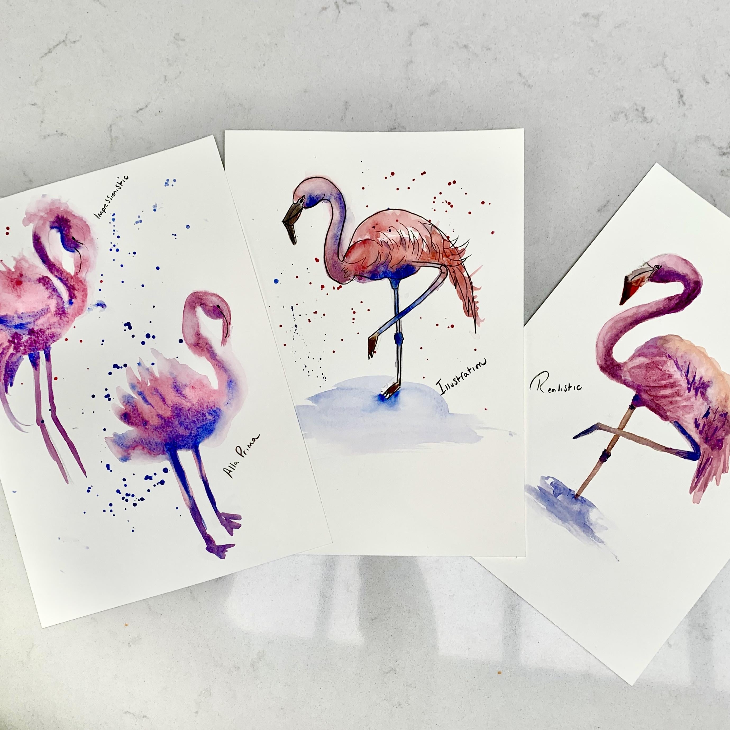 Flamingo Fun - student project