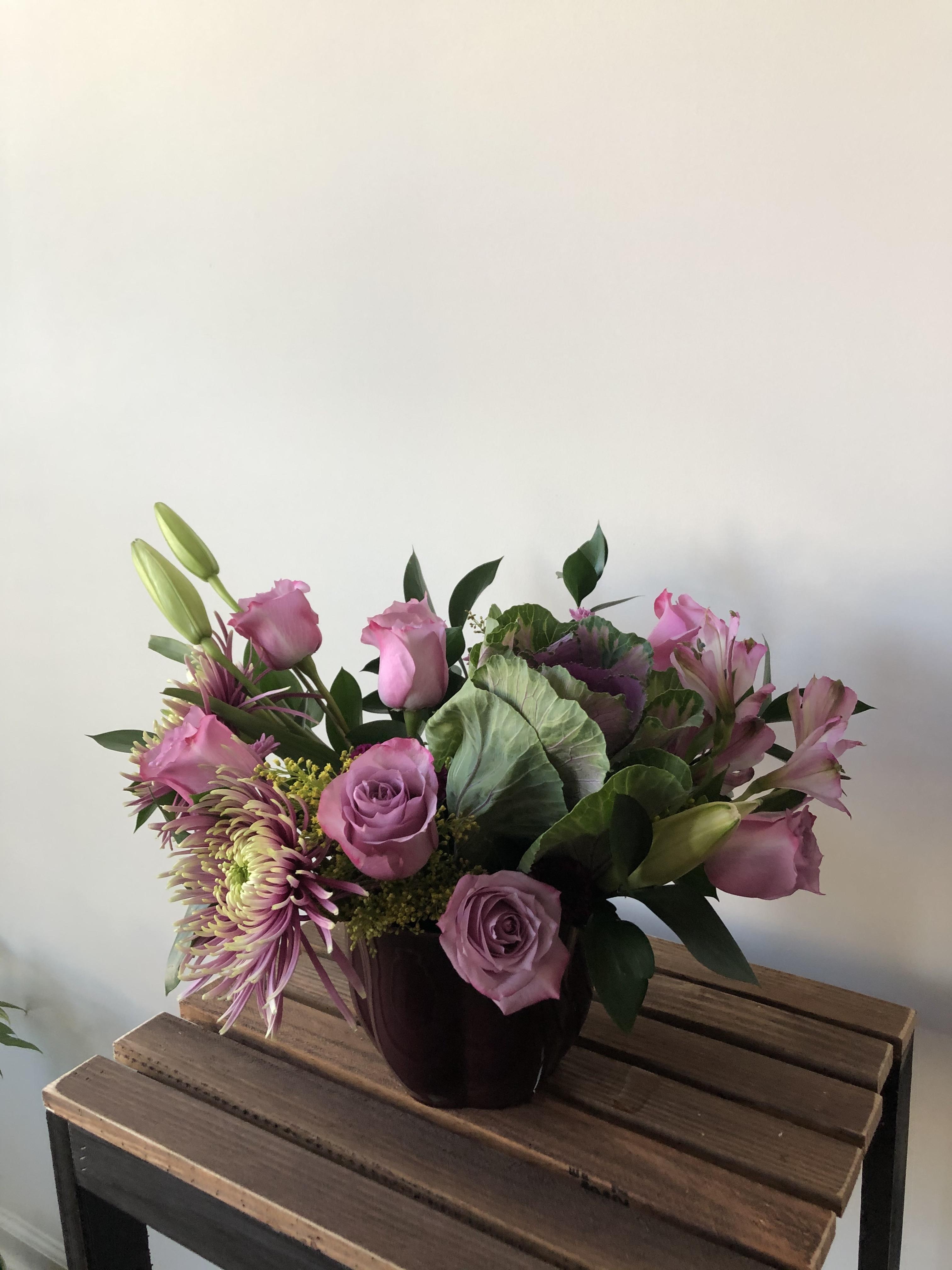 Pink, Purple, and Brassica - student project