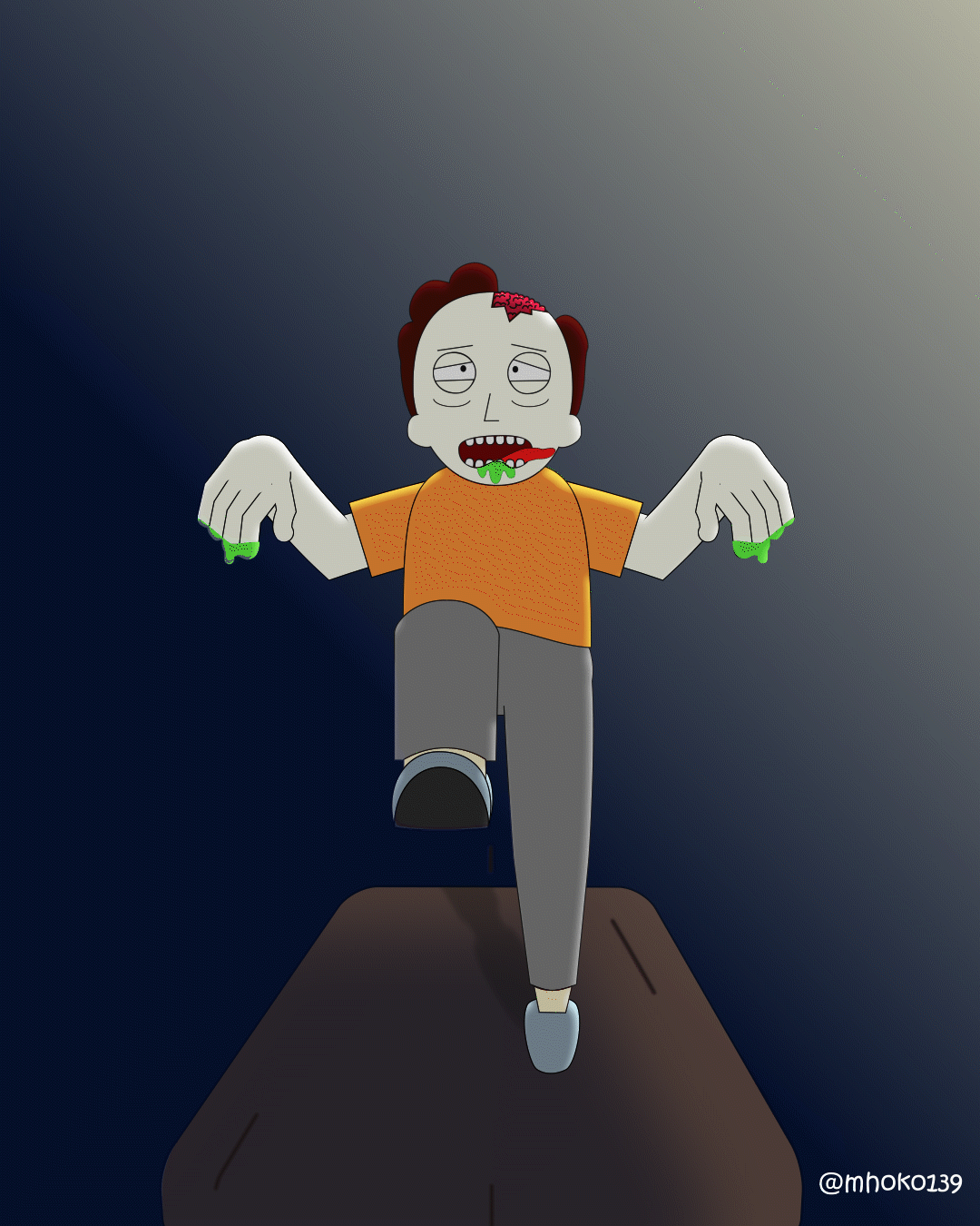 Front run cycle - student project