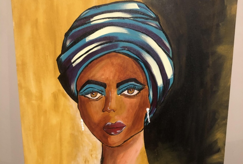 African lady