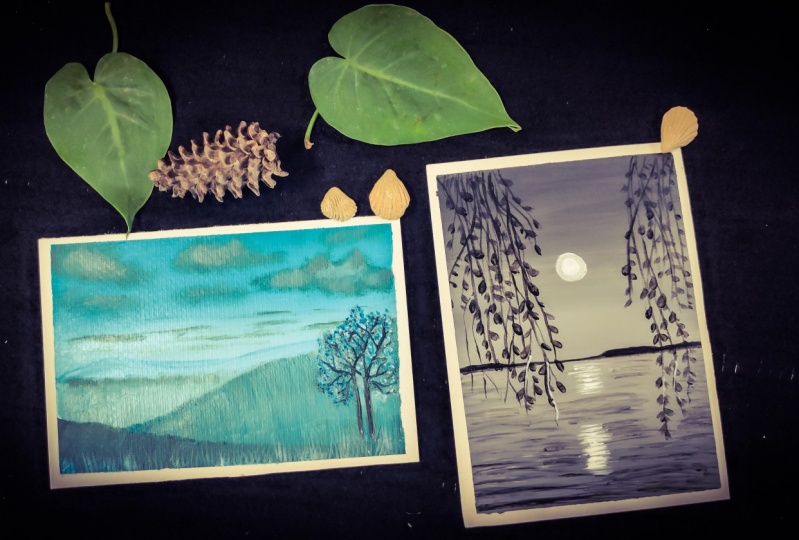 Monochrome Painting (Acrylic Medium)- Specially Designed for Beginners