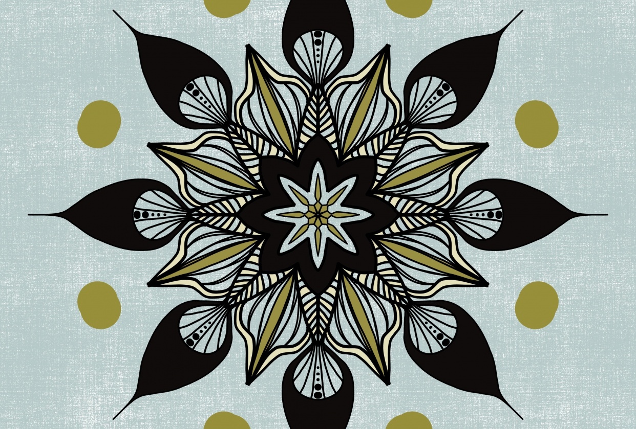 Procreate mandalas - student project