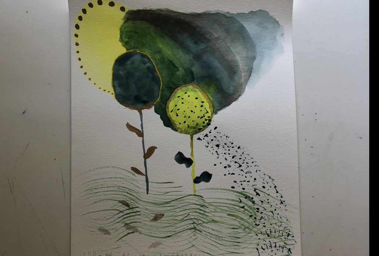 Botanical Abstract - student project