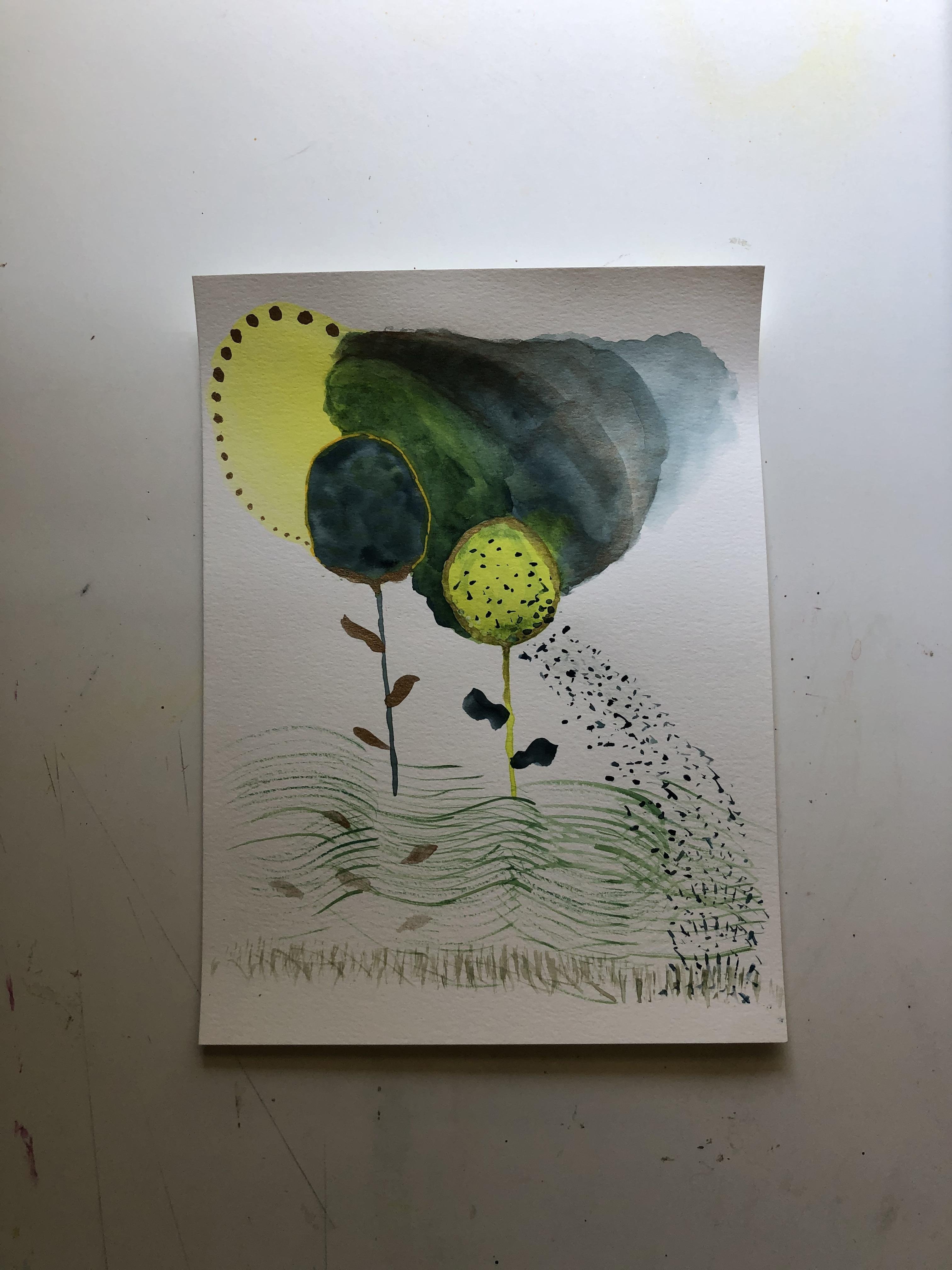 Botanical Abstract - student project