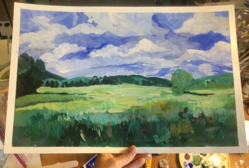Summer Meadow one