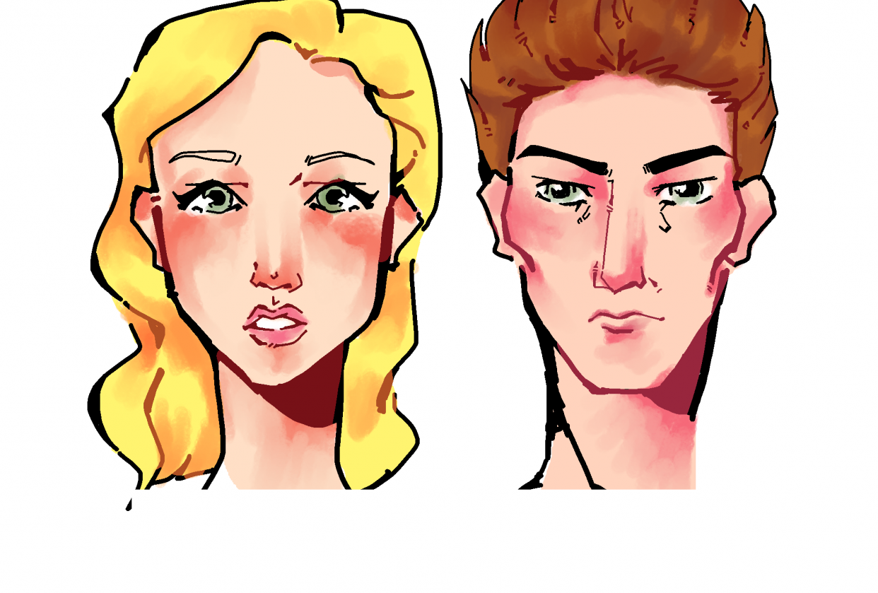 faces - student project