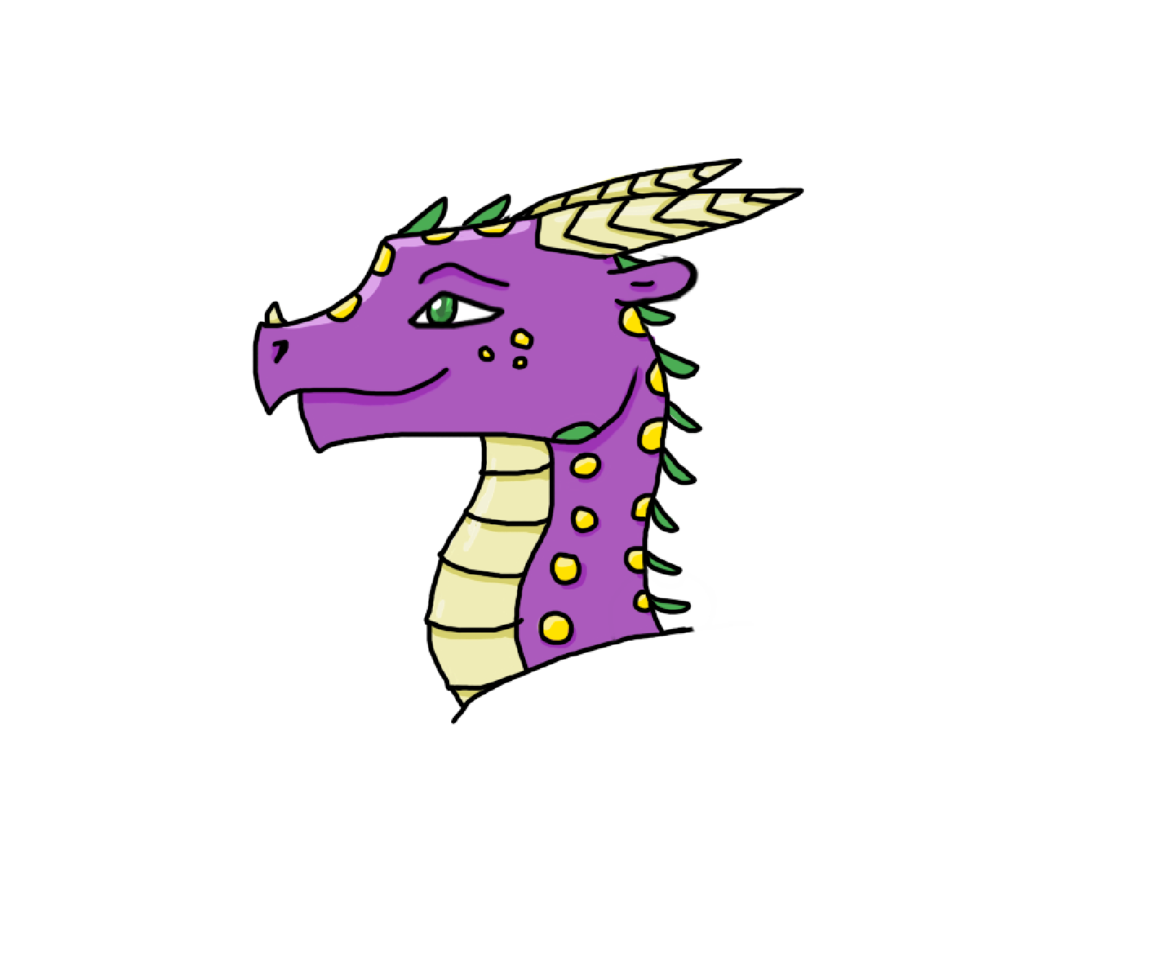 My Dragon, Plum. - student project