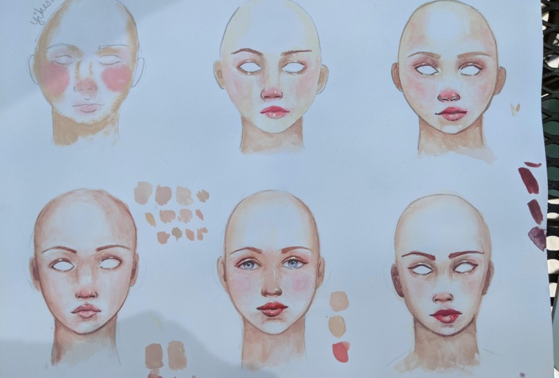 skin tone practice