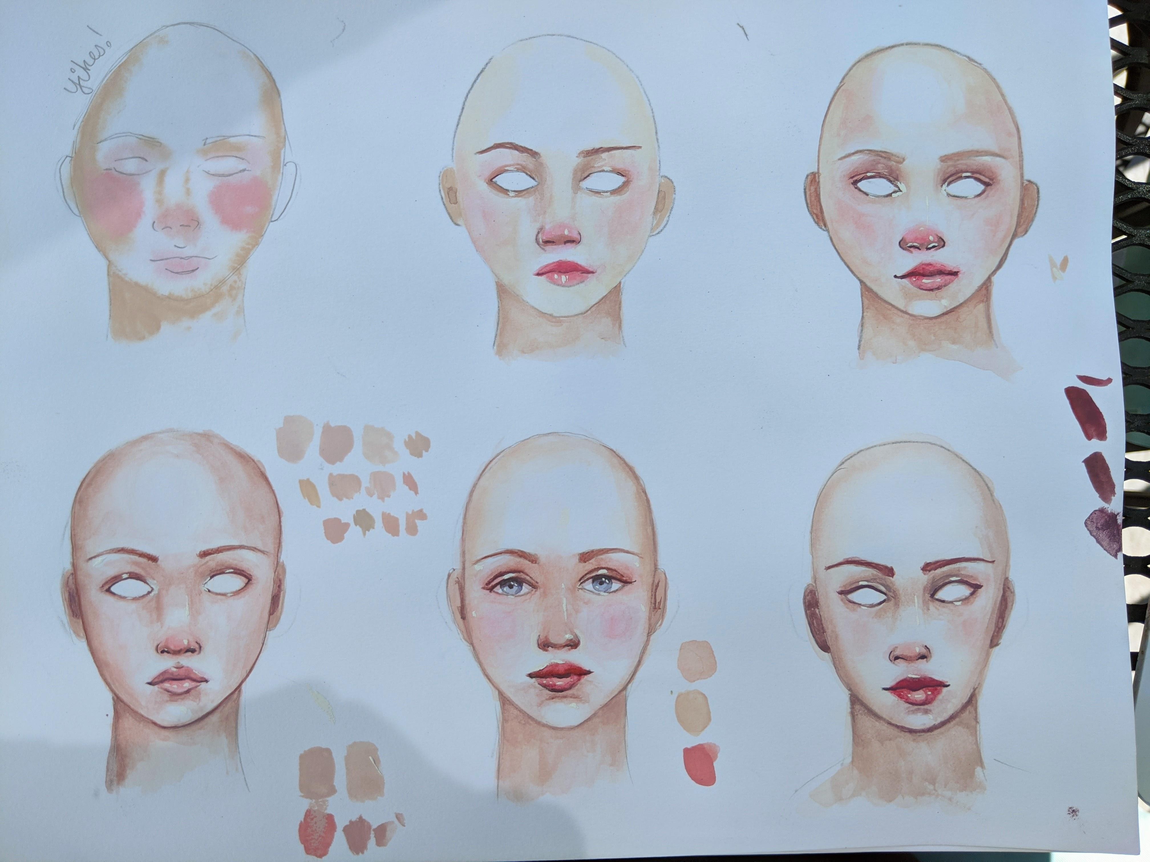 skin tone practice