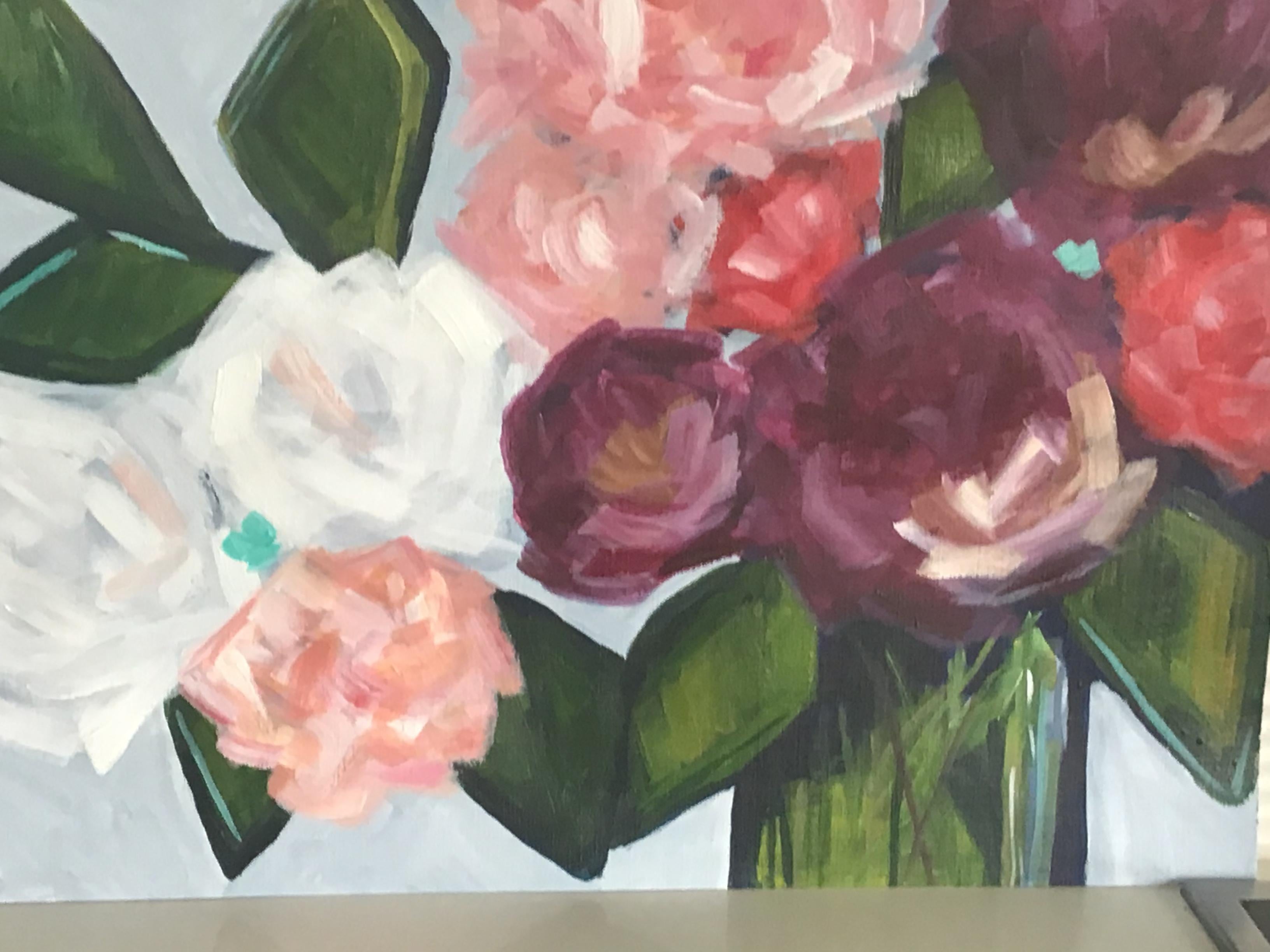 Abstract floral - student project