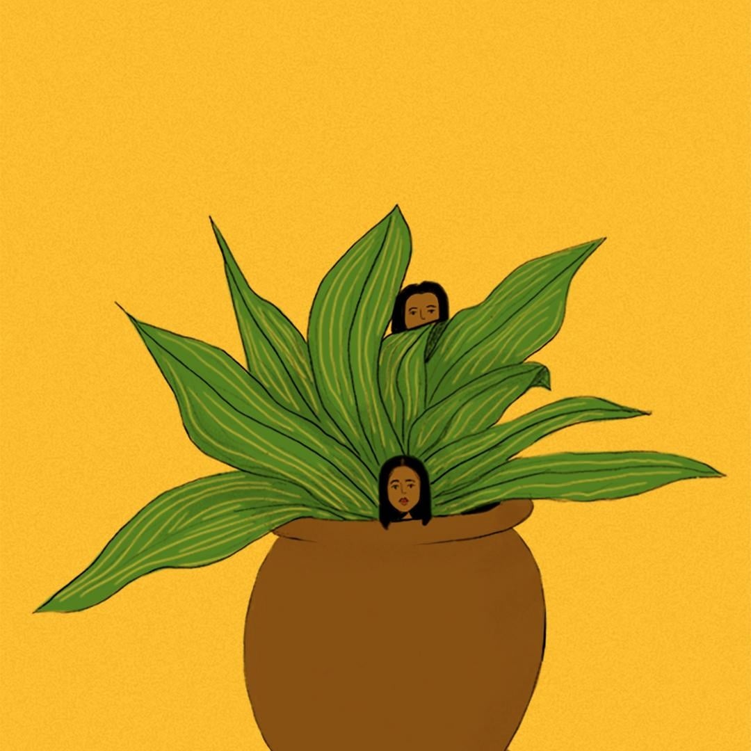 Girls in Vase - student project