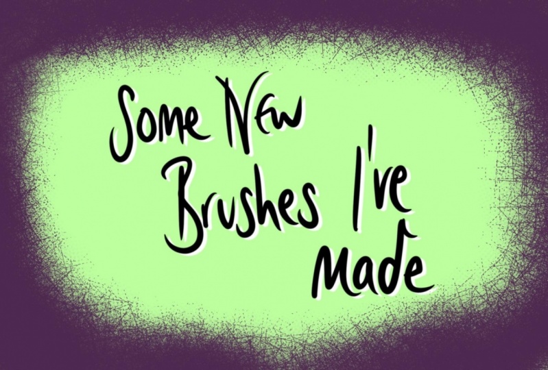 New brushes