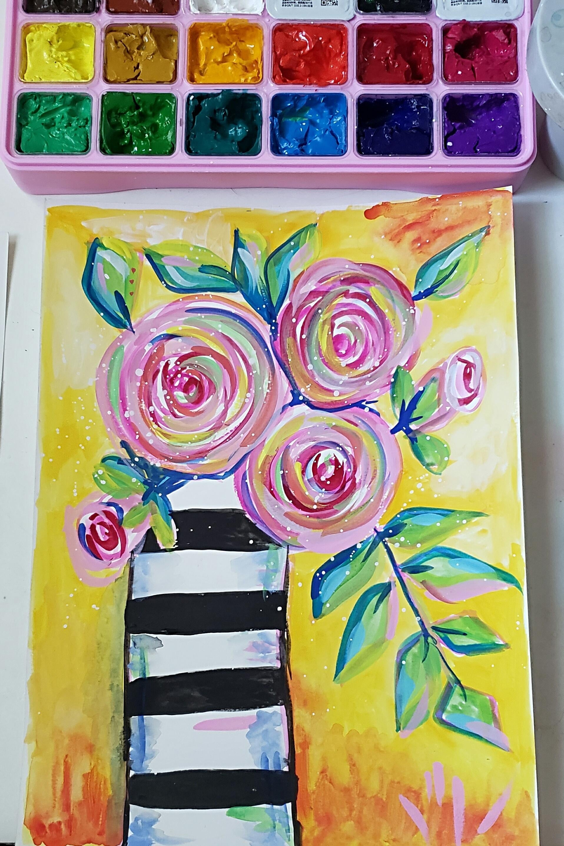 My painting from class - student project