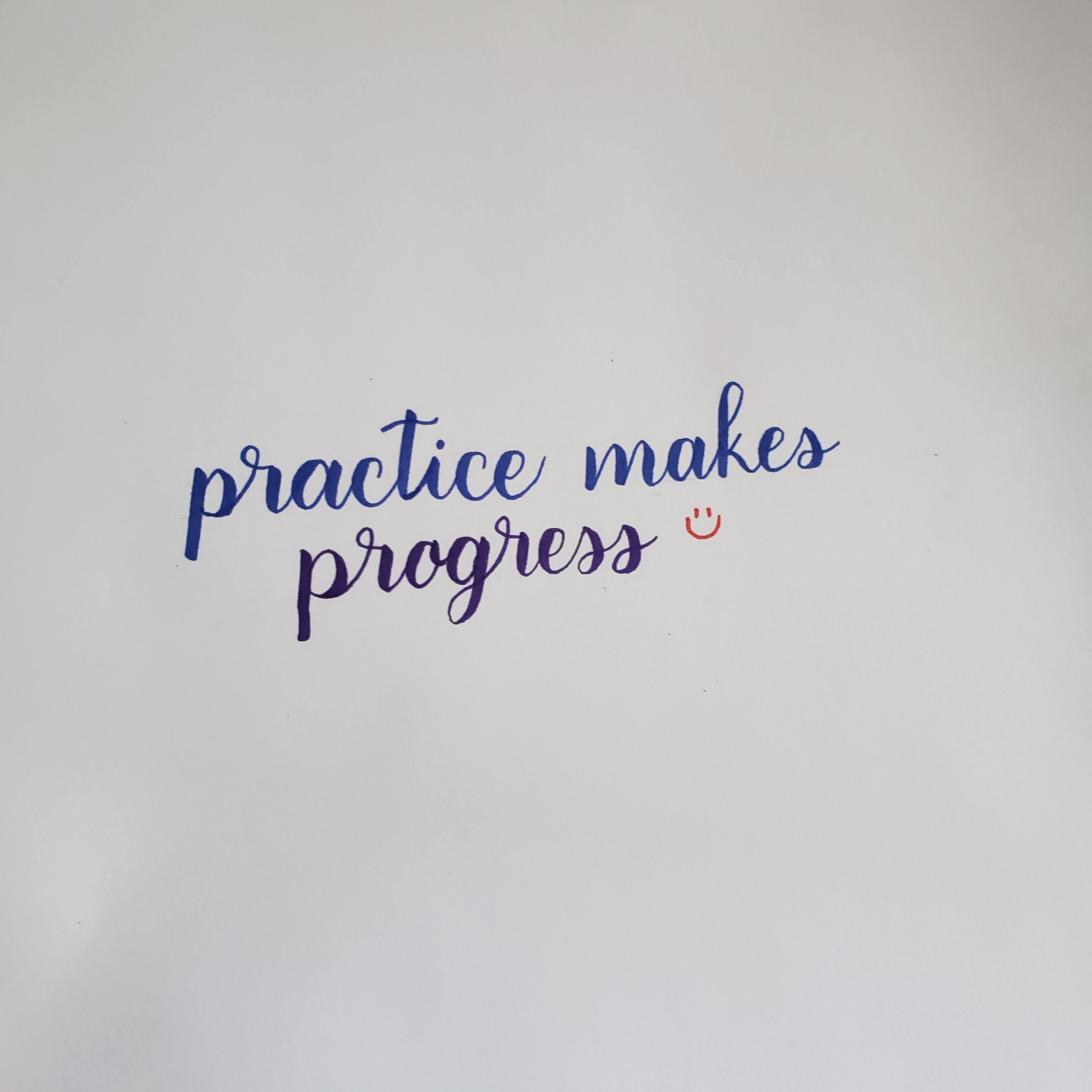 Basic strokes, lower letter, and final project