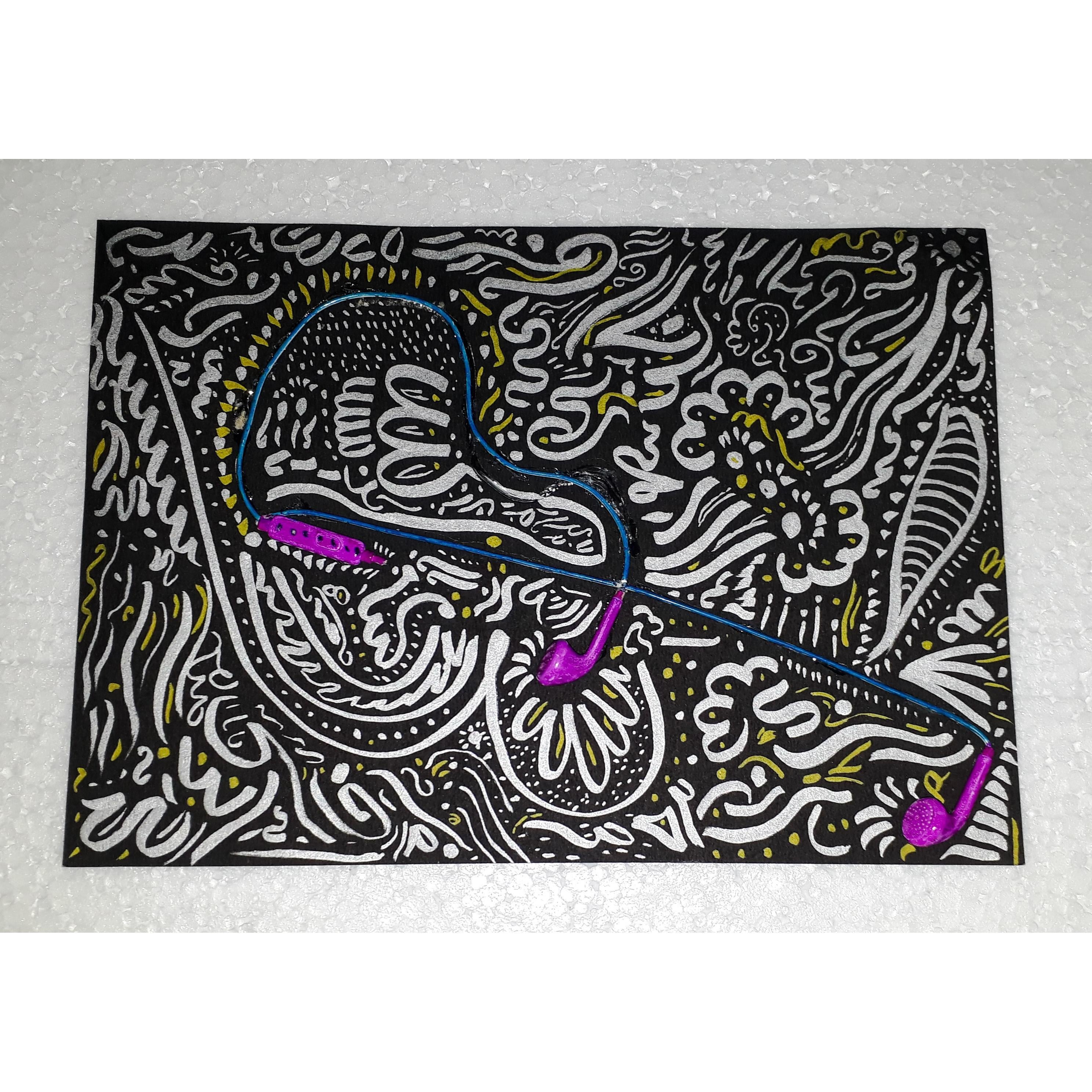 Zentangle,Memories and Meditation - student project