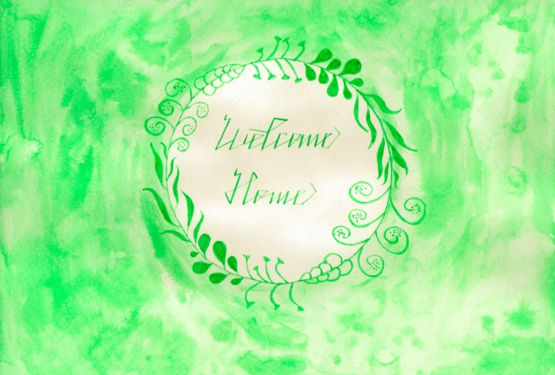 Calligraphy & Watercolor